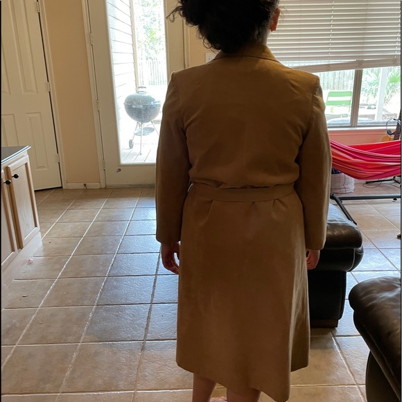 VINTAGE ULTRASUEDE midi jacket from 60’s or 70’s. Wonderful condition. - Picture 3 of 5